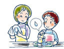 イラスト:水量調節