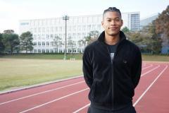 写真:ウォルシュ ジュリアン選手(東洋大学)