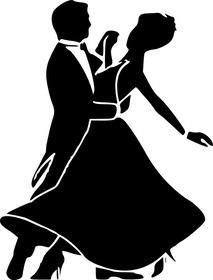 社交ダンスのイラスト