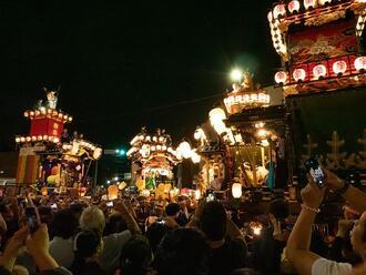 写真：川越氷川祭の山車行事2