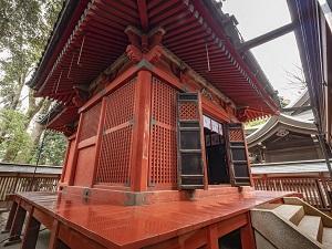 写真:八坂神社社殿 外観