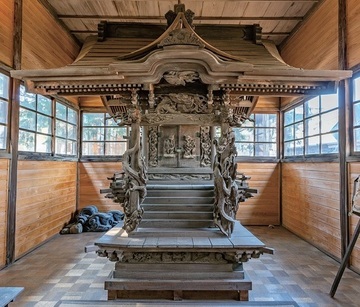 写真：笠幡白鬚神社本殿　外観