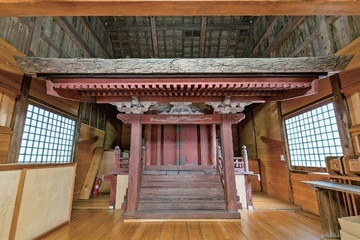 写真:山田八幡神社本殿 外観