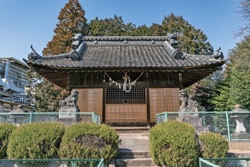 写真:南大塚菅原神社拝殿 外観