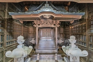 写真:南大塚菅原神社本殿 外観