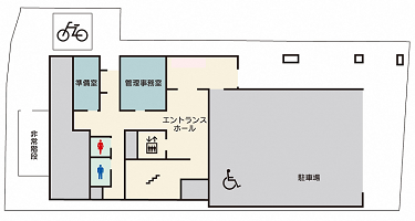 イラスト:1階平面図