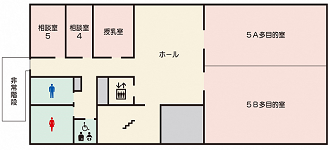 イラスト:5階平面図