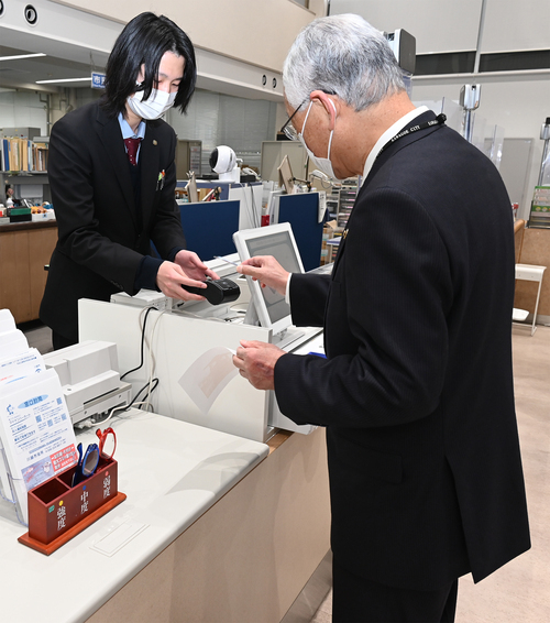 写真：デモンストレーションの様子