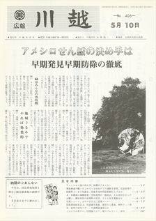写真：広報川越406号の表紙