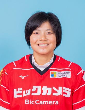 我妻悠香選手の写真