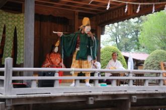 写真:中福の神楽