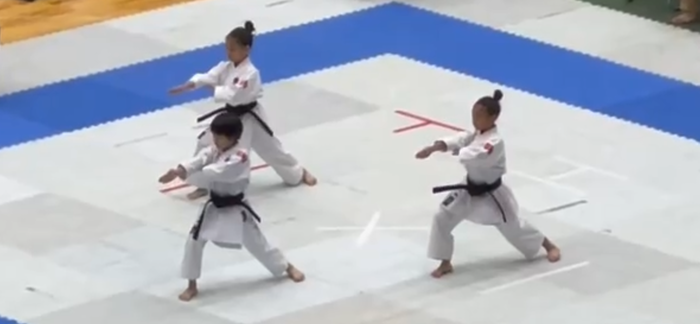 演武のようす