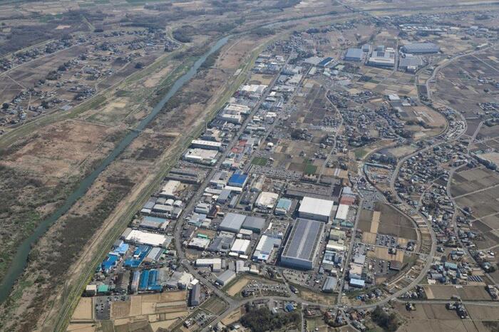 写真：川越市の工業地帯