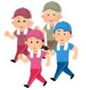 ウォーキングのイラスト