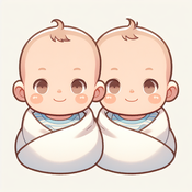 ふたごのイラスト
