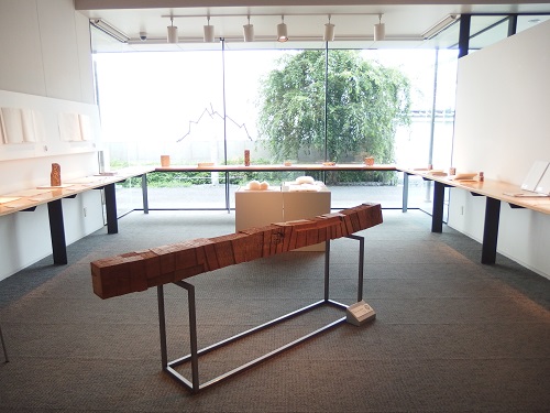 写真：タッチアートコーナー展示風景