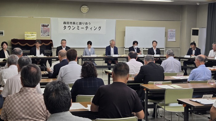 写真：川越市自治会連合会　第一支会・第二支会・第三支会とのタウンミーティング