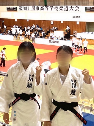 柔道部女子写真