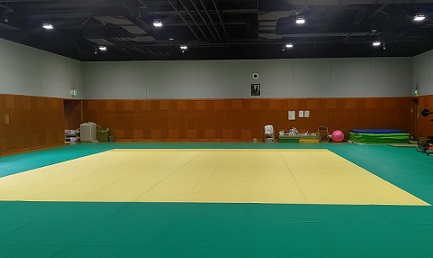 男子柔道部練習場所写真
