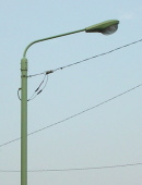 道路照明灯の写真