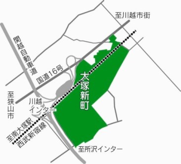 大塚新町の区域